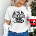 Dragon Reading Book Bookworm Books Dragon Lover Learning Unisex T-Shirt