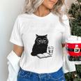 First Of All I’m A Delight Cute Cat Books Coffee Humor Unisex T-Shirt