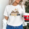 Freadom Anti Banned Books Lovers Reading Librarian Bookworm Unisex T-Shirt