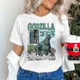 Godzilla Ocean Scene Comic Book Illustration Movie Monster Unisex T-Shirt