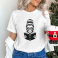 Good Girls Read Bad Books Skeleton Unisex T-Shirt