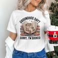 Groundhog Day Librarian Book Lover Reader Library Unisex T-Shirt