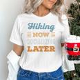 Hiking Now Minimal Socializing Introvert Vintage Unisex T-Shirt Hiking Now Minimal Socializing Introvert Vintage Unisex T-Shirt