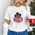 Just A Girl Who Loves Books Cute African American Afro Unisex T-Shirt Just A Girl Who Loves Books Cute African American Afro Unisex T-Shirt