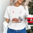 Just a Girl Who Loves Dogs Books Coffee T-Shirt Unisex T-Shirt