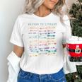 Library Card Vintage Book Due Date Bookish Rainbow Reading Unisex T-Shirt Library Card Vintage Book Due Date Bookish Rainbow Reading Unisex T-Shirt
