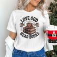 Love God Drink Coffee Read Books – Vintage Spiritual Reading Unisex T-Shirt