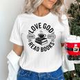Love God Drink Coffee Read Books Christian Book Lover Unisex T-Shirt Love God Drink Coffee Read Books Christian Book Lover Unisex T-Shirt