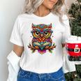 Owl With Glasses And Book Reading Unisex T-Shirt Owl With Glasses And Book Reading Unisex T-Shirt