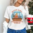 Quiet Girl Productive World Introvert Office Staff Secretary Unisex T-Shirt Quiet Girl Productive World Introvert Office Staff Secretary Unisex T-Shirt