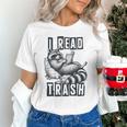 Racoon Reading Spicy Smutty Book Booktok I Read Trashy Books Unisex T-Shirt Racoon Reading Spicy Smutty Book Booktok I Read Trashy Books Unisex T-Shirt