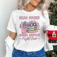 Read Books Drink Coffee Fight Evil Book Coffee Unisex T-Shirt