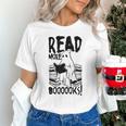 Read More Books Ghost Halloween Reading Teacher Literacy Unisex T-Shirt
