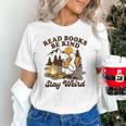 Read Books Be Kind Stay Weird Bookish Silly Goose Reading Unisex T-Shirt