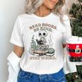 Read Books Be Kind Stay Weird Skeleton Reading Book Lover Unisex T-Shirt