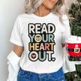 Read Your Heart Out Book Lover Quote Men Women Unisex T-Shirt