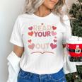 Read Your Heart Out Teacher Valentines Day Reading Book Love Unisex T-Shirt Read Your Heart Out Teacher Valentines Day Reading Book Love Unisex T-Shirt