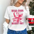 Read Your Heart Out Valentines Day Book Lover Bookish Teach Unisex T-Shirt