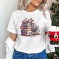 Reading A Book Per Day Keeps Reality Away Skeleton Books Unisex T-Shirt