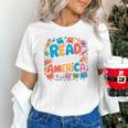 Reads Across Tee America Reading Teacher Books Reader Kids Unisex T-Shirt Reads Across Tee America Reading Teacher Books Reader Kids Unisex T-Shirt