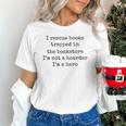I Rescue Books Trapped In The Bookstore Book Hoarder Unisex T-Shirt