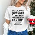I Rescue Books Trapped In The Bookstore Sarcastic Unisex T-Shirt