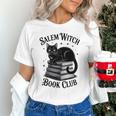 Salem Witch Book Club Bookish Halloween Cat Women Unisex T-Shirt