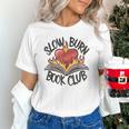 Slow Burn Book Club Romantasy Trope Smut Dark Romance Reader Unisex T-Shirt Slow Burn Book Club Romantasy Trope Smut Dark Romance Reader Unisex T-Shirt