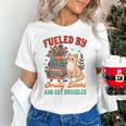 Smut Reader Cat Lover Fueled By Smutty Books & Cat Snuggles For Men Women Unisex T-Shirt