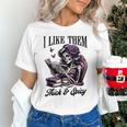 Smut Reader Spicy Book Romance I Like Them Thick & Spicy Unisex T-Shirt Smut Reader Spicy Book Romance I Like Them Thick & Spicy Unisex T-Shirt