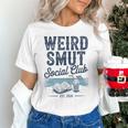 Spicy Romance Book Reader Fan Weird Smut Social Club Premium Tri-Blend Unisex T-Shirt