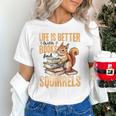 Squirrel Animal Life Is Better With Books And a Unisex T-Shirt Squirrel Animal Life Is Better With Books And a Unisex T-Shirt