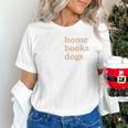 Stay Home Read Books Love Dogs Unisex T-Shirt Stay Home Read Books Love Dogs Unisex T-Shirt