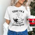 Today I'm A Serious Goose Animal Reading Book Lovers Unisex T-Shirt Today I'm A Serious Goose Animal Reading Book Lovers Unisex T-Shirt