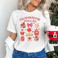 Valentines Reading Book Lover All Booked For Valentine's Day Unisex T-Shirt