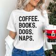 Vintage Coffee Books Dogs Naps Retro Unisex T-Shirt Vintage Coffee Books Dogs Naps Retro Unisex T-Shirt