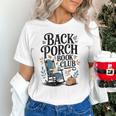 Vintage Reader Author Country Aesthetic Back Porch Book Club Unisex T-Shirt
