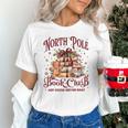 Vintage Retro North Pole Book Club Hot Cocoa Unisex T-Shirt