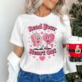 Women's Book Lover Read Your Heart Out Teacher Kids Valentines Unisex T-Shirt Women's Book Lover Read Your Heart Out Teacher Kids Valentines Unisex T-Shirt