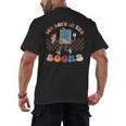 100 Days In The Books Celebration Retro School Men's Back Print T-Shirt 100 Days In The Books Celebration Retro School Men's Back Print T-Shirt