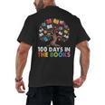100 Days In The Books Reading Teachers Librarians School Men's Back Print T-Shirt