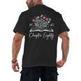 1945 Chapter Eighty 80th Birthday Books Themed 80 Year Old Men's Back Print T-Shirt 1945 Chapter Eighty 80th Birthday Books Themed 80 Year Old Men's Back Print T-Shirt