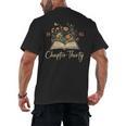 1995 Chapter Thirty 30th Birthday Wildflower Book 30 Yrs Old Men's Back Print T-Shirt
