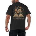 1995 Chapter Thirty Birthday Wildflower Book 30 Year Old Men's Back Print T-Shirt 1995 Chapter Thirty Birthday Wildflower Book 30 Year Old Men's Back Print T-Shirt