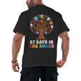 67 Days In The Books Reading Teacher 67th Day Of School Kids Men's Back Print T-Shirt 67 Days In The Books Reading Teacher 67th Day Of School Kids Men's Back Print T-Shirt