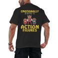 Action Figure Collector Comic Books Men's Back Print T-Shirt Action Figure Collector Comic Books Men's Back Print T-Shirt