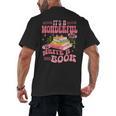 Author It's A Wonderful Day To Write A Book Men's Back Print T-Shirt