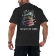Im With The Banned Book Readers Librarians Read Banned Books Men's Back Print T-Shirt Im With The Banned Book Readers Librarians Read Banned Books Men's Back Print T-Shirt