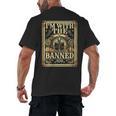 Banned Books Librarian Book Readers I m With The Banned Men's Back Print T-Shirt