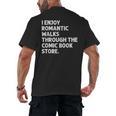 Best Comic Book Art For Men Women Comic Book Comics Lover Men's Back Print T-Shirt